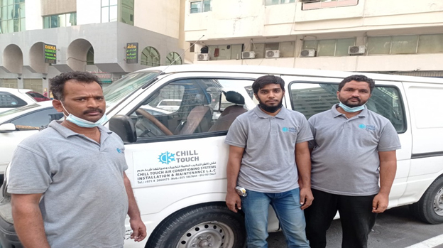 ChillTouch Abu Dhabi Technical Service Team